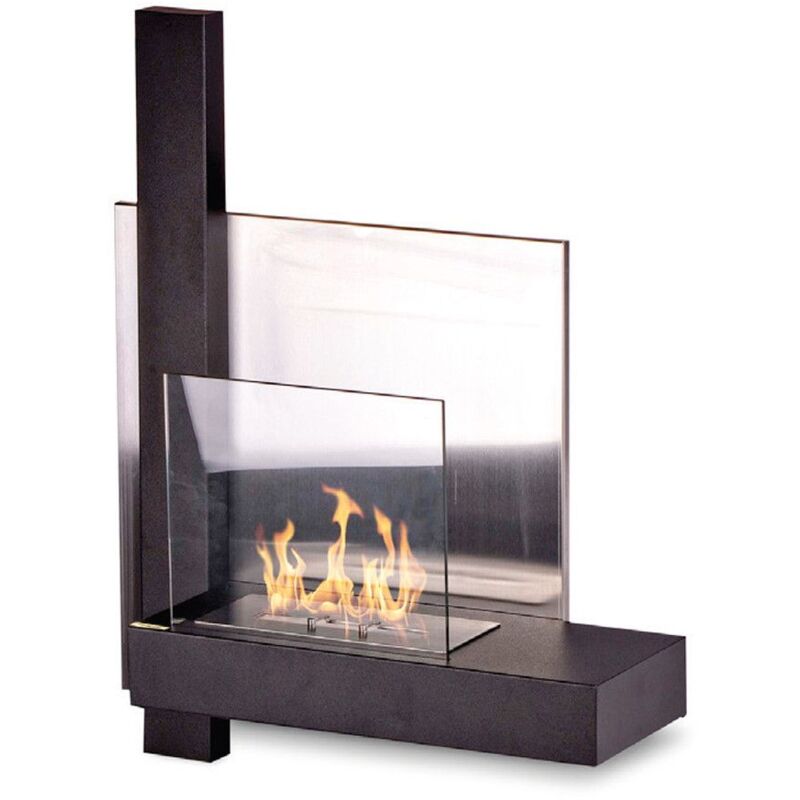 Divina Fire - Cheminée murale au bioéthanol vienna L65 x H75 x P23