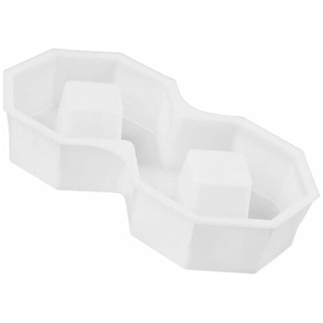 Chemin Béton Moule 8-Shaped Pavé Béton Stepping Stone Moule