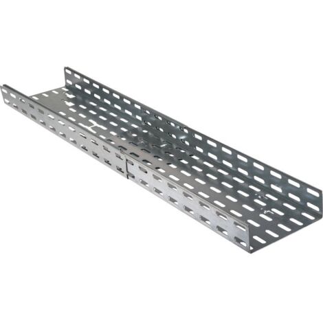 Chemin de câble dalle télescopique flexible 48x147mm – Longueur 4m – Pour installation en espaces confinés – Compatible avec goulottes électriques – Niedax