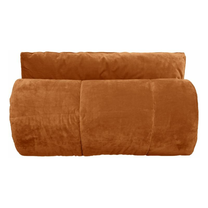 Vent Du Sud - Chemin de lit matelassé velours 'Moki' 80 x 240 cm Moki Camel Vent Du Sud - Chemin de lit matelassé velours 'Moki' 80 x 240 cm Moki Camel