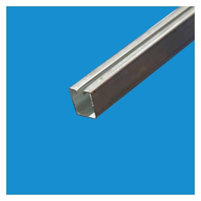 Chemin de roulement 55 x 62 mm Epaisseur - 2 mm, Longueur - 2 metres