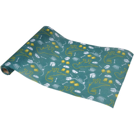 Chemin de table anniversaire 0.28 x 5 m Happy dino