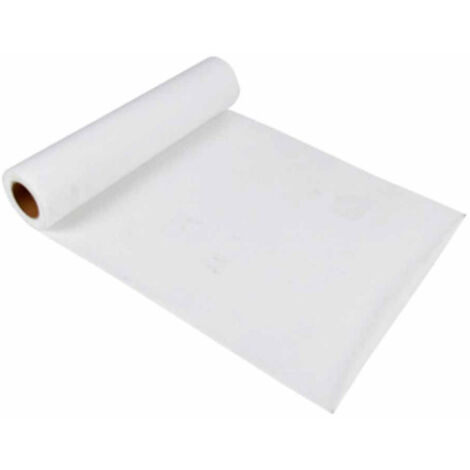 Chemin de Table Jetable "Intissé" 30cmx7m Blanc