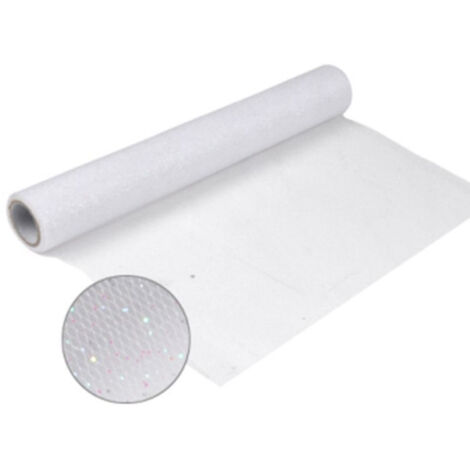 Chemin de Table Jetable "Tulle" 30cmx5m Blanc