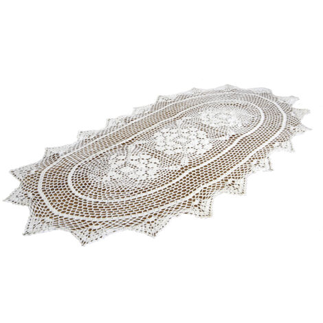 Indigo Love Chemin De Table 100 % Coton Pour Fêtes | Dîner | Vacances
