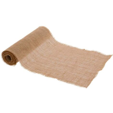 Chemin de table Tissu en Jute 28 x 300 cm - Feeric Christmas