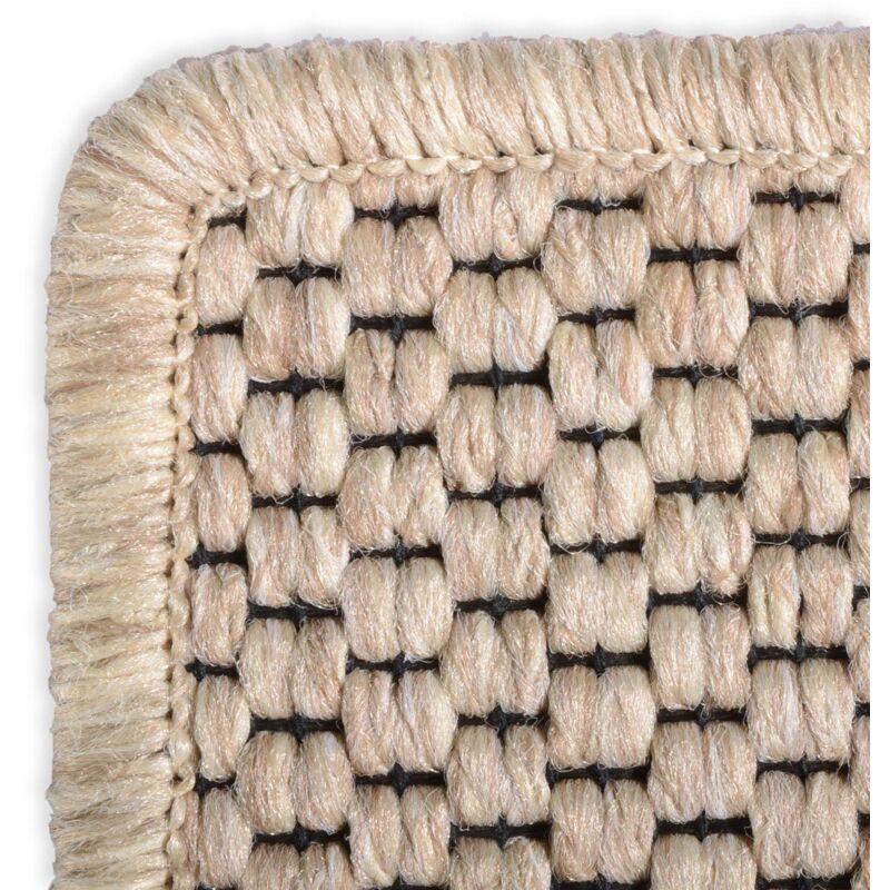 Karat - Tapis de couloir Kalkutta Aspect Sisal Beige 100 x 150 cm