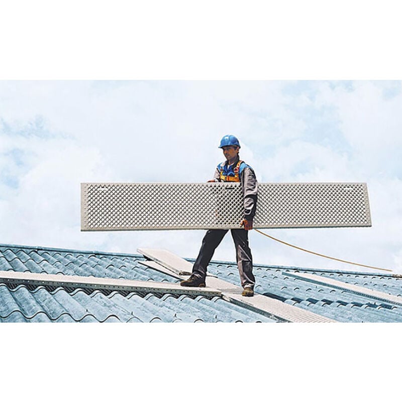 Echelle Direct - 1 Kit de 2 chemins de toit pour toitures en fibrociment - kit/couvrazed