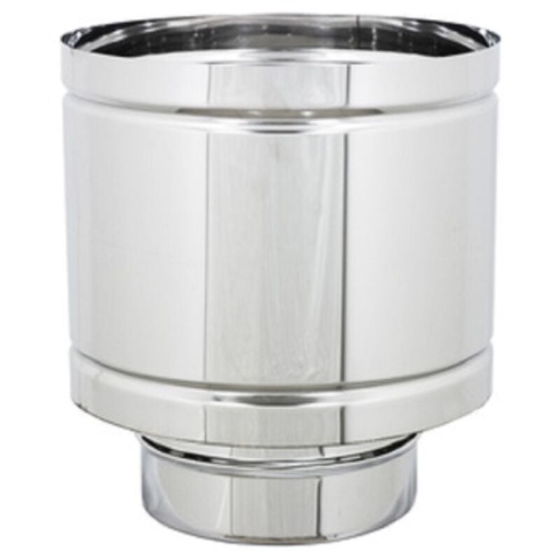 CheminA e a aile de cheminA e avec capuchon coupe-vent 150 mm 15 cm en acier inoxydable