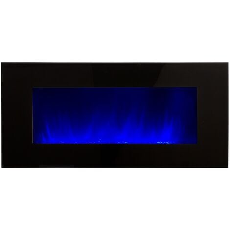 Chemin'Arte Cheminée électrique décorative Volcano XXL - Wifi Color Style - 122x56cm