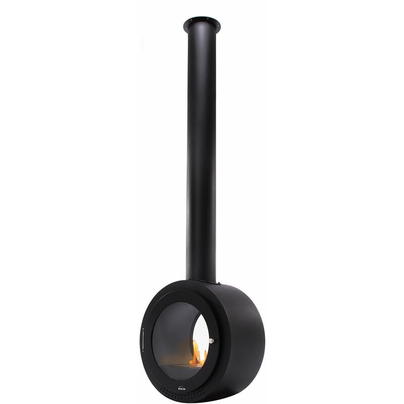 Purline - Cheminée éthanol circulaire au plafond