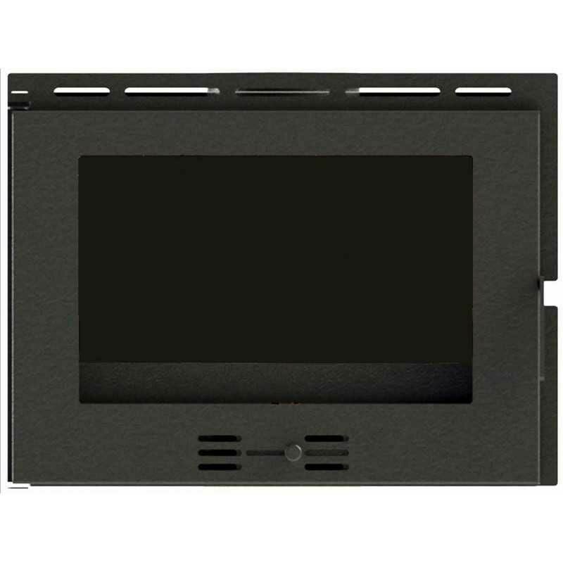 Fratelli Lerda - Cheminée Insert à Bois F.lli Lerda L-80 Réfractaire Kw 16