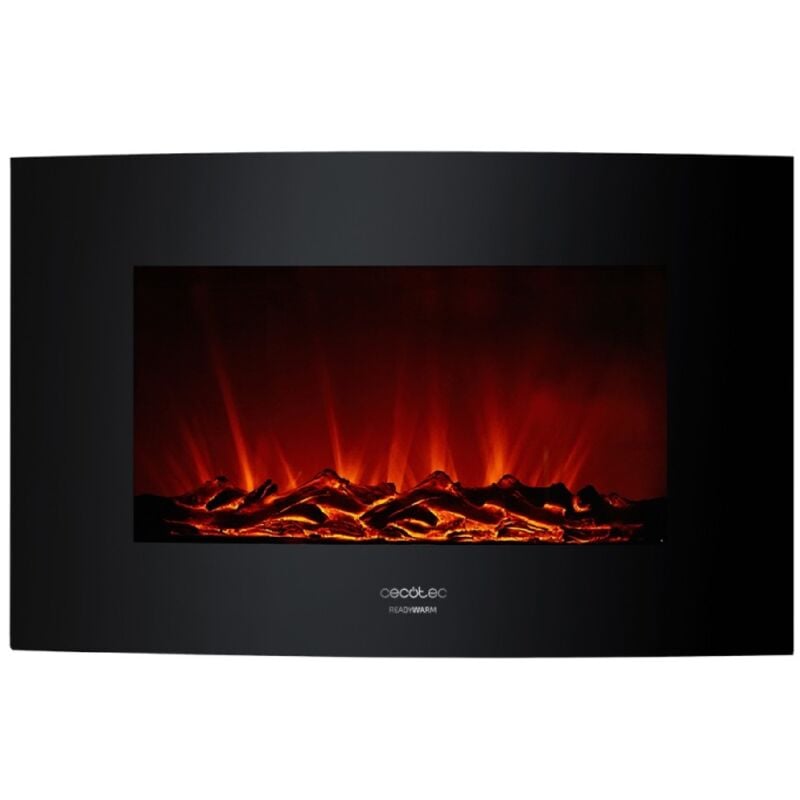 Cecotec - Cheminée électrique décorative Ready Warm 3500 Curved Flames