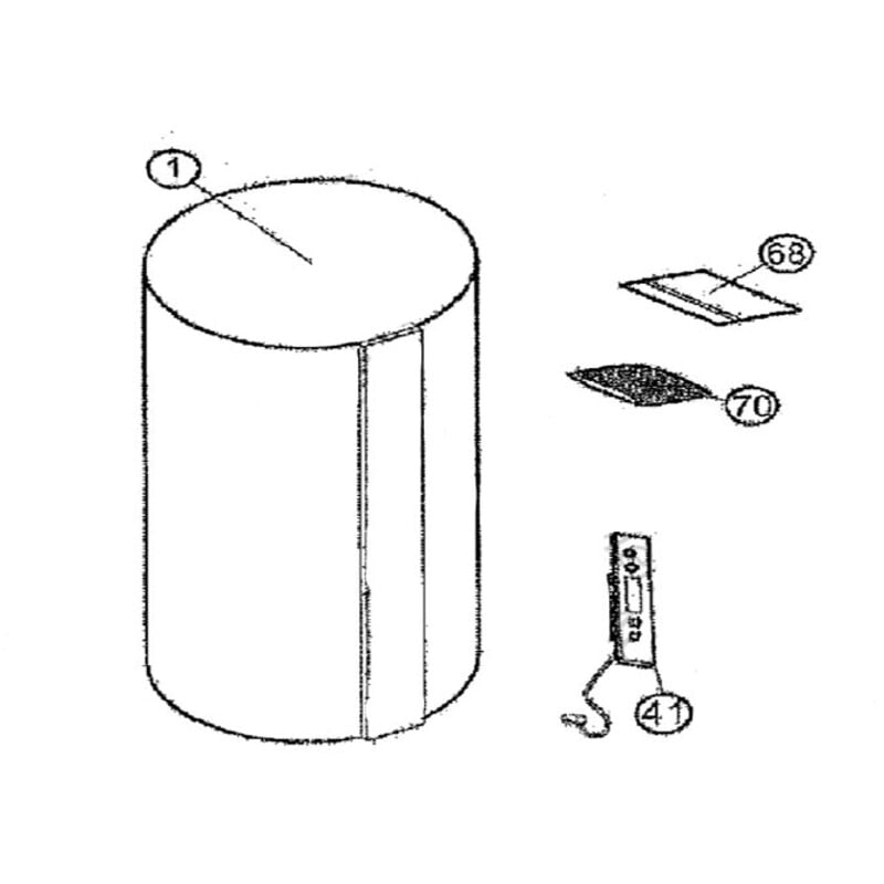 CHEMINEE pour HOTTE - 21800