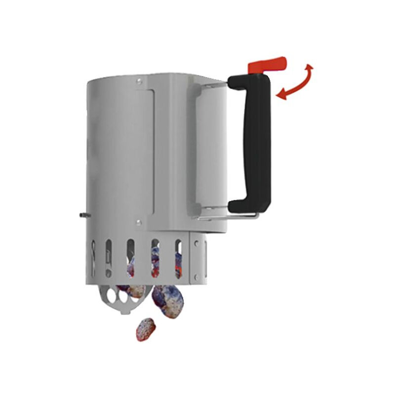 Cheminée d allumage Avec Safe-Drop En Inox