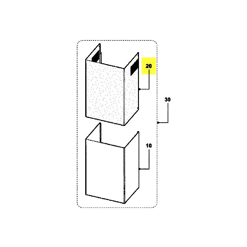 Ariston Group - cheminee superieure inox pour hotte ariston - C00274186
