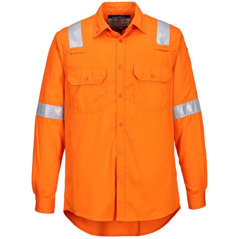 Chemise légère antistatique fr - taille xxl - orange Portwest
