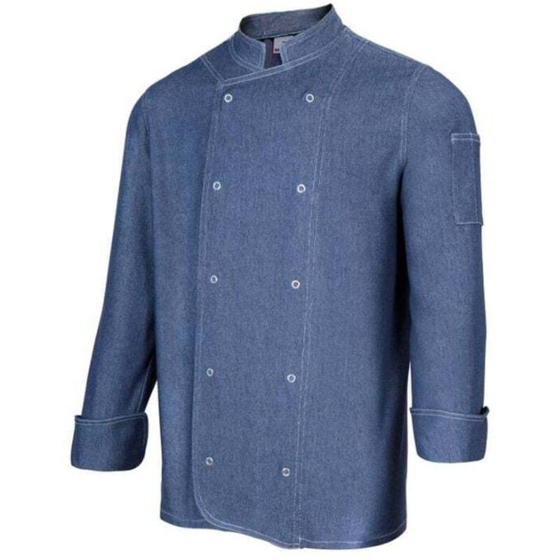 Veste de cuisine en denim Velilla Denim l Veste de cuisine en denim Velilla Denim l
