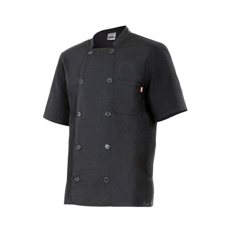 Veste de cuisine manches courtes Noir 58 - Velilla
