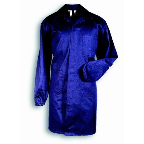 Chemise de travail 3 poches en coton bleu nuit différentes tailles