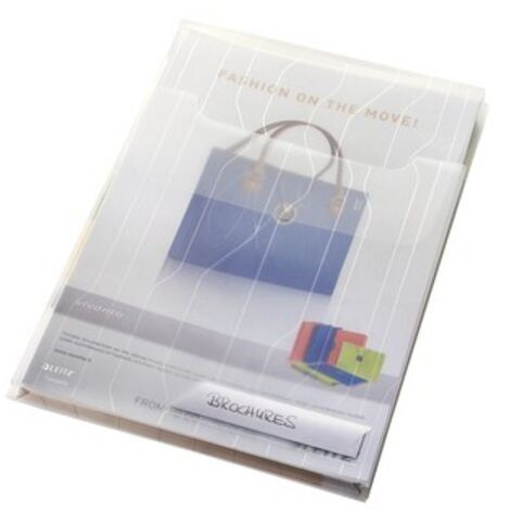Chemise extensible Leitz Combifile A4, 3 pièces, blanc, transparent