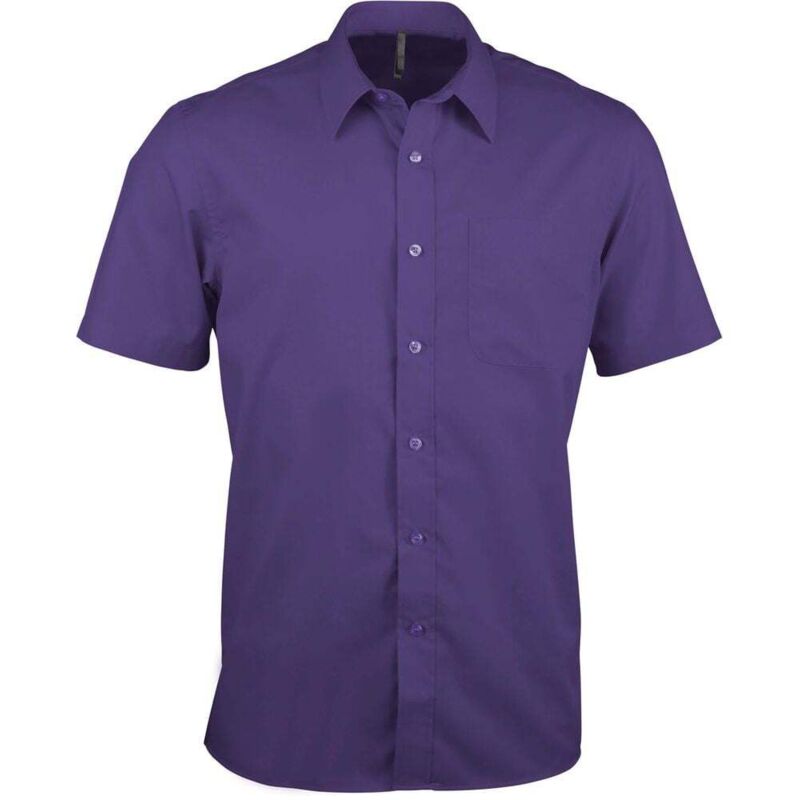 Chemise manches courtes Kariban Violet 4XL - Violet