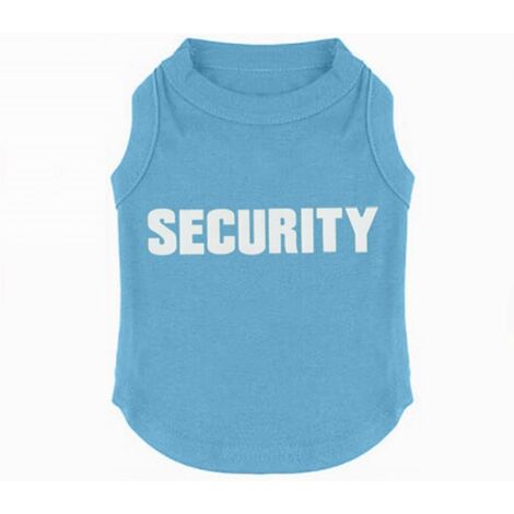 Chemise pour chien T-shirts Chiot Vêtements d'été Débardeur pour chien Gilet Sweat-shirt de sécurité pour petit chien moyen chien chat (M, bleu)