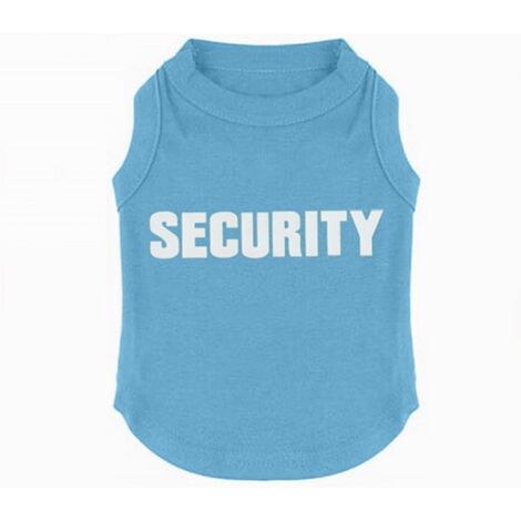 Chemise pour chien T-shirts Chiot Vêtements d'été Débardeur pour chien Gilet Sweat-shirt de sécurité pour petit chien moyen chien chat (S, bleu)
