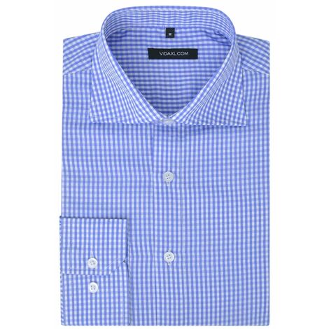 vidaXL Chemise pour hommes Multicolore à carreaux S-XXL Chemise Manches Longues