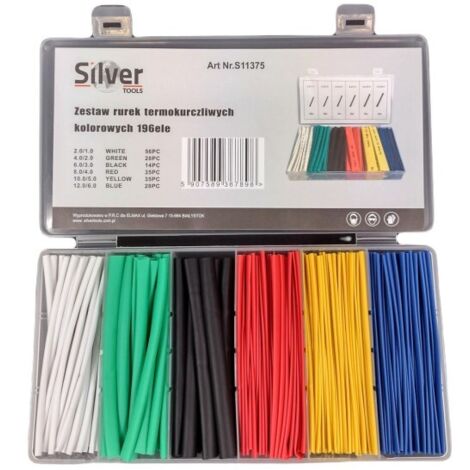 CHEMISE THERMORÉTRACTABLE ARGENT 196 pcs. MELANGE DE COULEURS