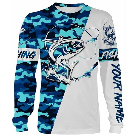 Chemises de pêche à manches longues pour hommes, Protection UV, sweat-shirt à séchage rapide, équipe de plein air, vêtements de pêche personnalisés, Camisa Pesca,S,1