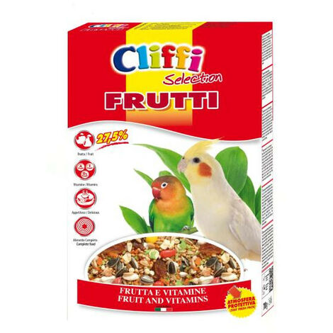 CHEMIVIT - CLIFFI FRUTTI Premiun Mix Parrocchetti 700 g