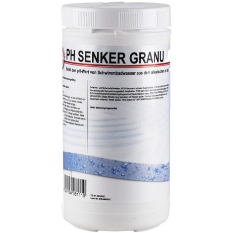 Chemoform pH Minus Granulat 1,5 kg schnell löslich zum Senken des pH Wertes