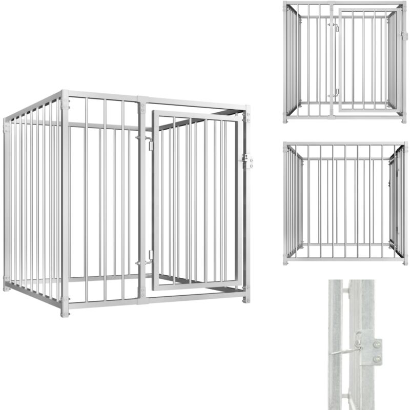 Vidaxl - Chenil d'extérieur pour chiens 100 x 100 x 100 cm - Niche Pour Chien - Chenil Extérieur - Abri Pour Chien - Espace De Jeux Pour Chien