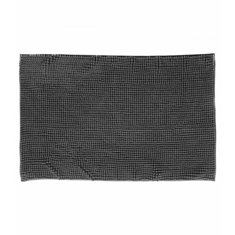 Chenille-Badteppich 50 x 80 cm Atmosphéra - Grau