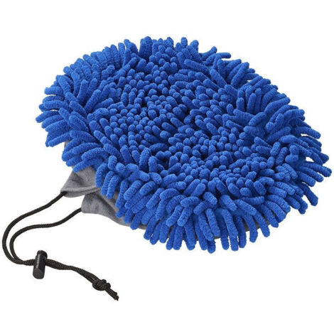 Chenille mikrofaserbezug fur teleskop waschburste 150650v01150652v01 blau