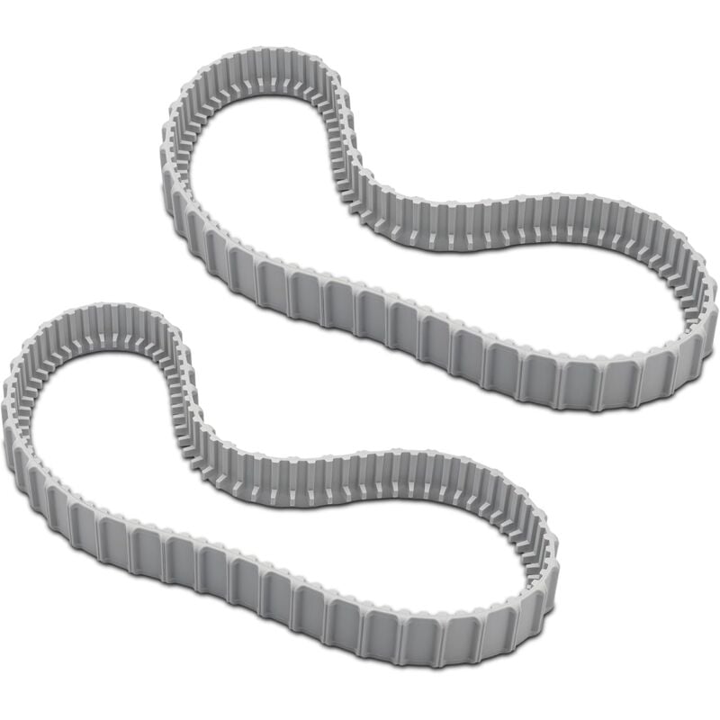 Maytronics Dolphin - Chenilles de remplacement grises (2 pièces) pour dolphin gamme e et t - Dolphin - 9983152-r2