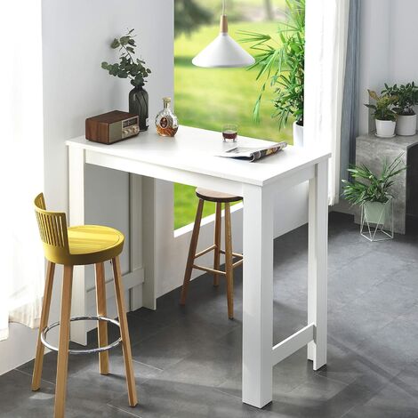 main image of "Cherry Tree Furniture DRAMMEN High Bar Table, White"