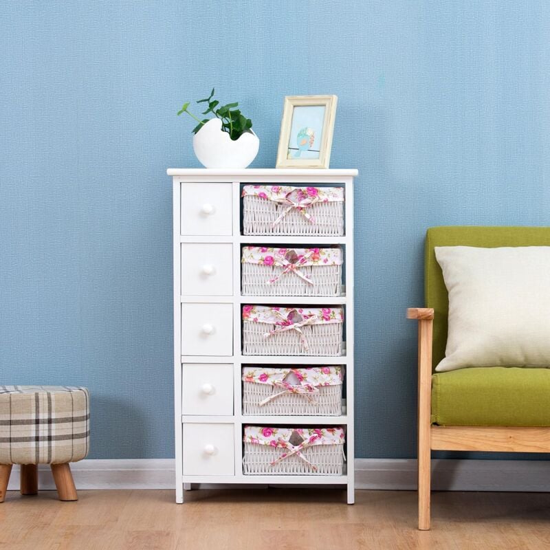 Home Kitchen Cabinets Cherry Tree Furniture White 5 Layer