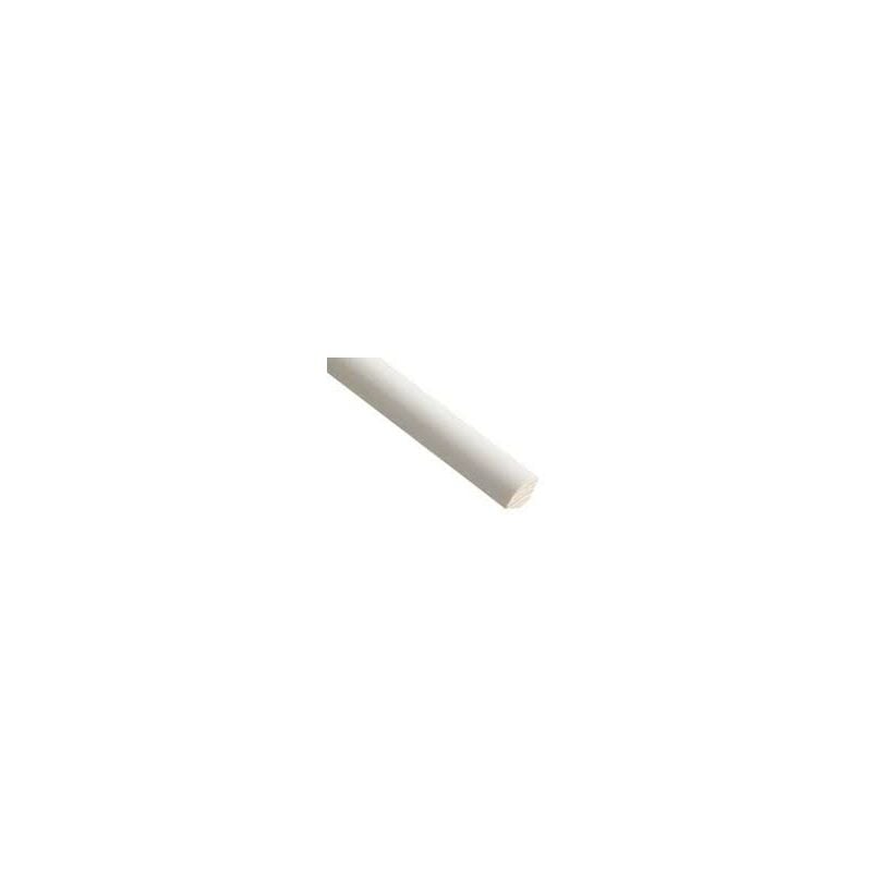 Cheshire Mouldings - White Primed Quadrant Moulding - 18 x 18 x 2400mm (1 Pack)