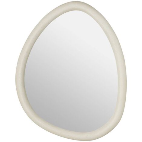 Chesni espejo de pared blanco 60x47cm - Atmosphera créateur d'intérieur