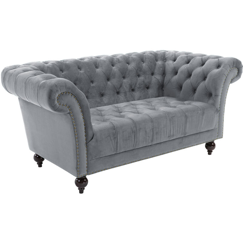 Image of Chester 2 Seater Sofa Grey