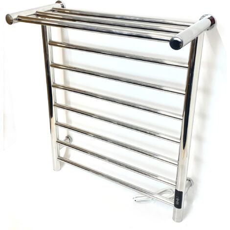 Chester Dry Electric Stainless Steel Towel Rail 600 x 500mm