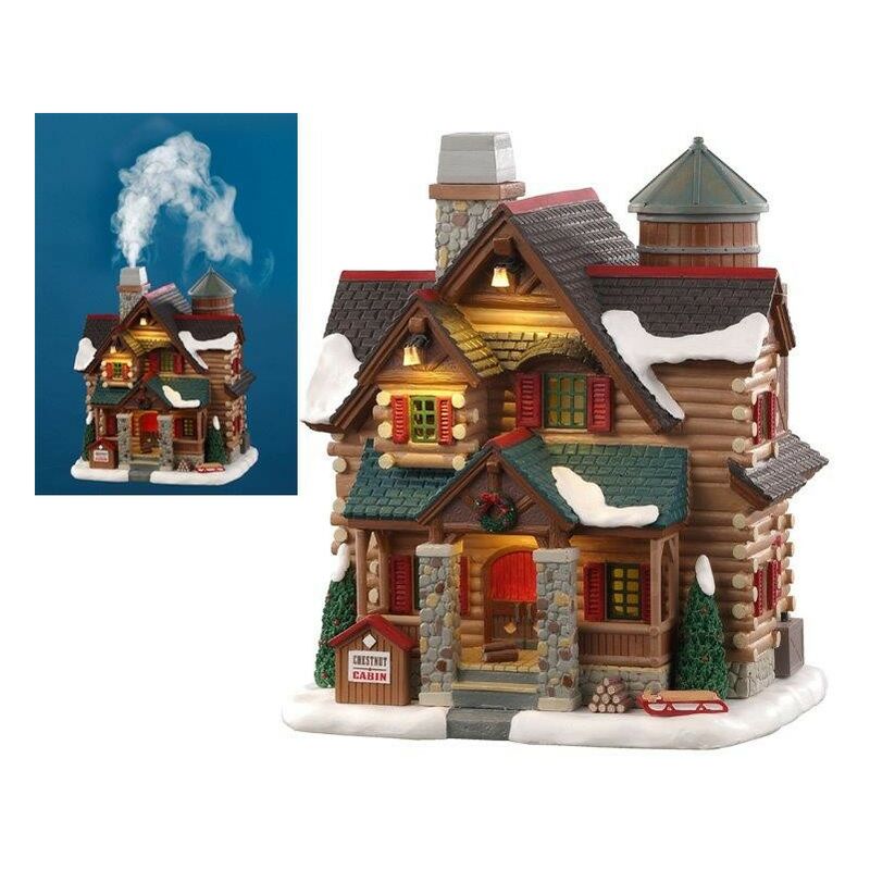 Lemax - Chestnut Cabin con Alimentatore 4.5V Cod. 05641