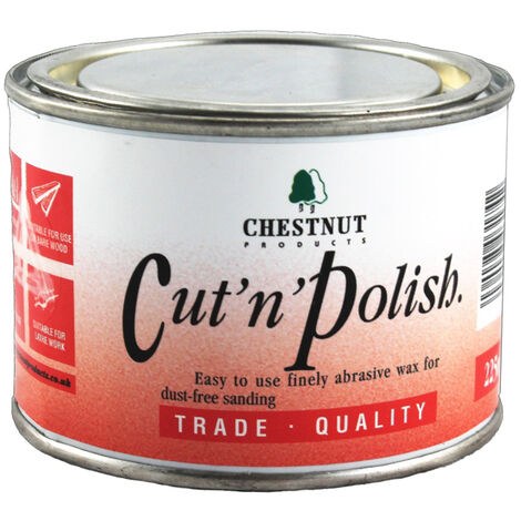 CHARNWOOD CHESTNUT PRODUCTS CNP225 Wood Finishing Cut’n’Polish 225ml