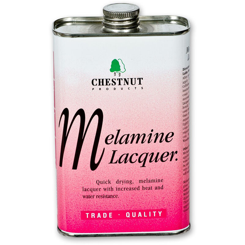 Chestnut - products ML500 Woodturning Melamine Lacquer , 500ml