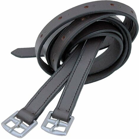 chestnut rosso - Supports en cuir 29 mm x 145 cm