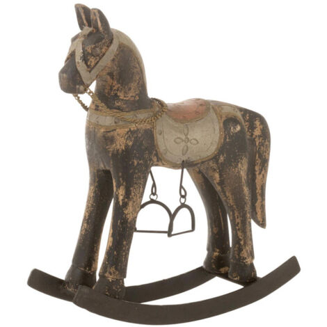 Cheval à Bascule en Bois "Jerrod" 34cm Multicolore