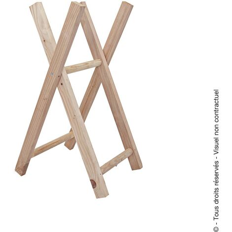 Chevalet Porte-Bûche Réglable En Métal - Pour Sciage Du Bois - NEUF