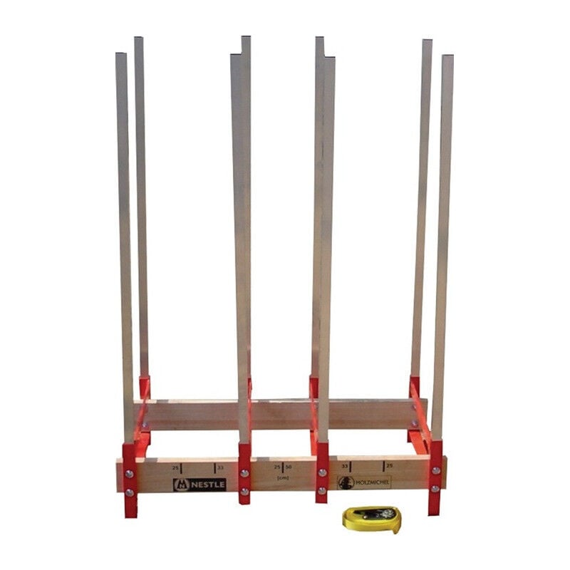 FP - Chevalet buche bois L.820xH.203xP.465mm Alu/HO nestle